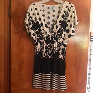 Black and cream tunic